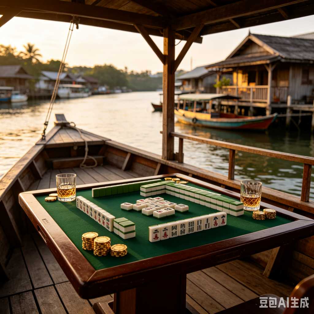 mahjong set for family game night
