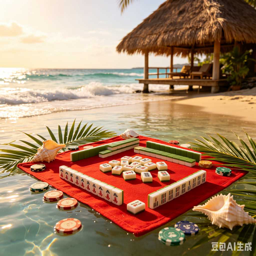 modern oriental mahjong set