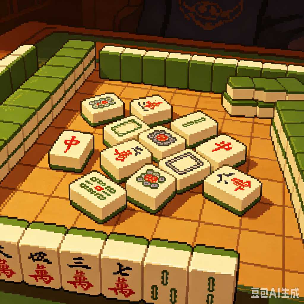 latest style mahjong tiles