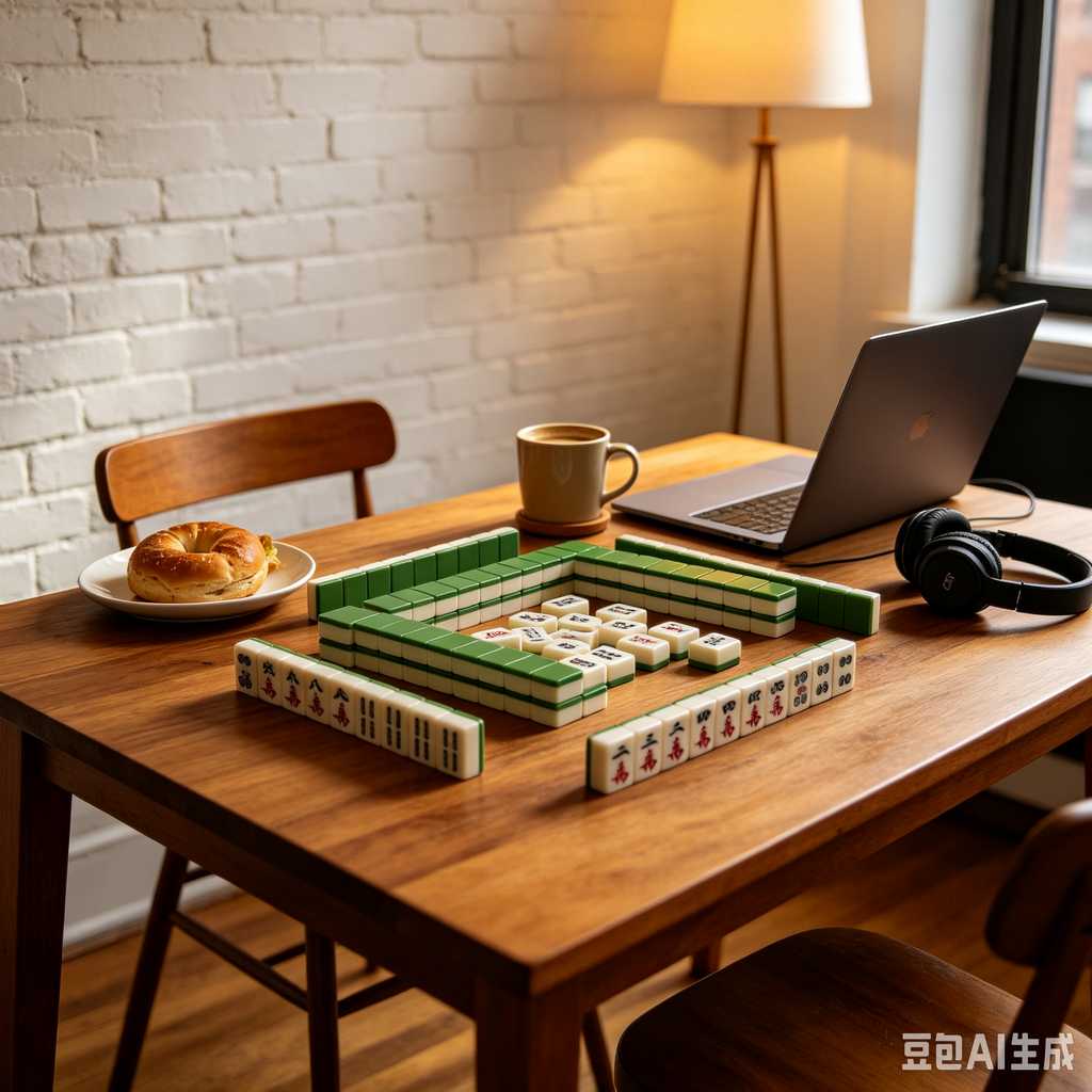 small mahjong mat portable